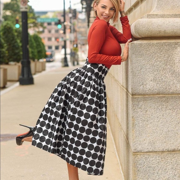 NEVER WORN J. Brooks Boutique “Shannon” Midi Skirt - Picture 3 of 3